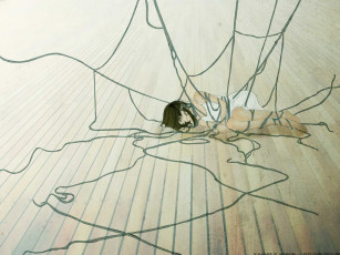 Картинка serial experiments lain аниме