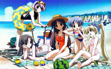 обоя аниме, happy, lesson