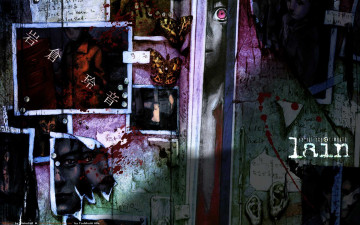Картинка serial experiments lain аниме
