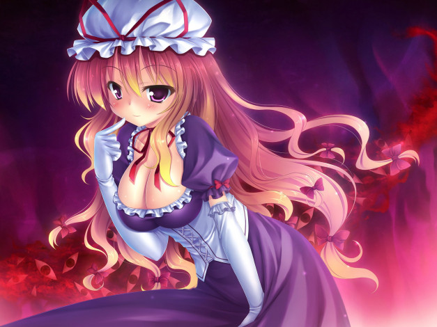 Обои картинки фото аниме, touhou