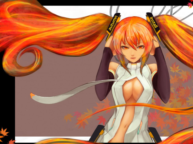 Обои картинки фото аниме, vocaloid