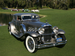 Картинка duesenberg sj 513 arlington torpedo sedan ``twenty grand`` 1933 автомобили ретро