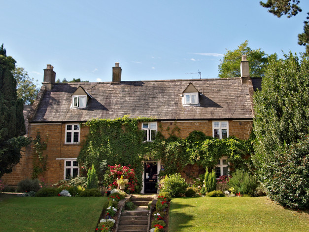 Обои картинки фото англия, банбери, города, здания, дома, дом