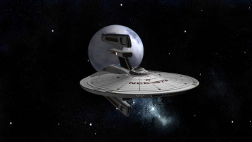 обоя космос, арт, сияние, космический, корабль, вселенная, звезды