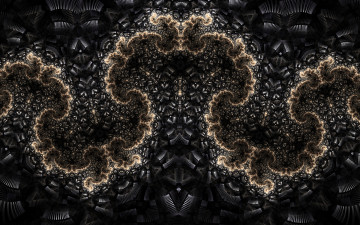 Картинка 3д+графика фракталы+ fractal узор фон цвета