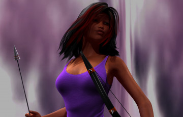 Картинка 3д+графика люди+ people фон взгляд девушка