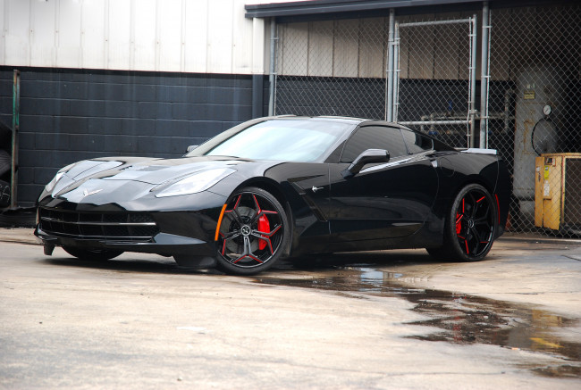 Обои картинки фото автомобили, corvette