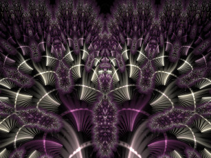 Картинка 3д+графика фракталы+ fractal цвета фон узор