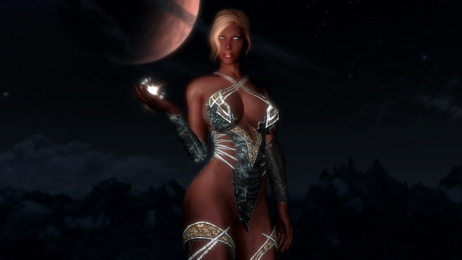 Обои картинки фото 3д графика, фантазия , fantasy, магия, фон, взгляд, девушка