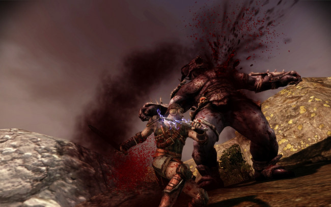 Обои картинки фото 3д графика, фантазия , fantasy, оружие, воин, существо