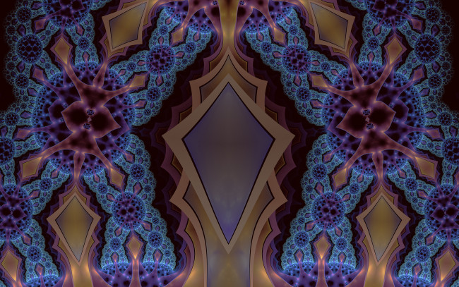 Обои картинки фото 3д графика, фракталы , fractal, цвета, фон, узор