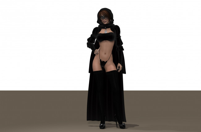 Обои картинки фото 3д графика, люди , people, взгляд, фон, девушка