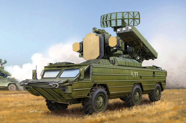 Обои картинки фото рисованное, армия, бтр