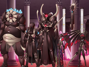 Картинка аниме 11eyes персонажи