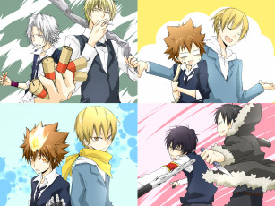 Картинка аниме unknown +другое репетитор киллер реборн коллаж дюрара