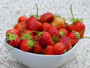 Картинка еда клубника +земляника ягоды