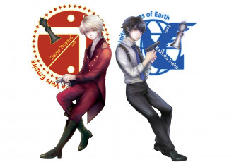 Картинка аниме aldnoah+zero инахо слейн