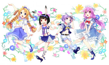 Картинка аниме unknown +другое фон взгляд девушки