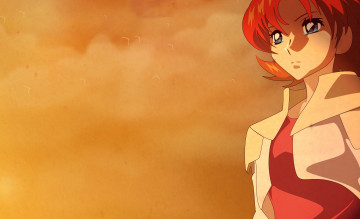 Картинка аниме mobile+suit+gundam фон взгляд девушка