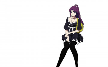 Картинка аниме bakemonogatari фон взгляд девушка