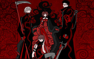 Картинка аниме tsubasa+reservoir+chronicles девушка взгляд фон