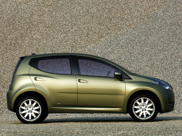 Обои картинки фото daihatsu d-compact x-over concept 2006, автомобили, daihatsu, d-compact, 2006, concept, x-over