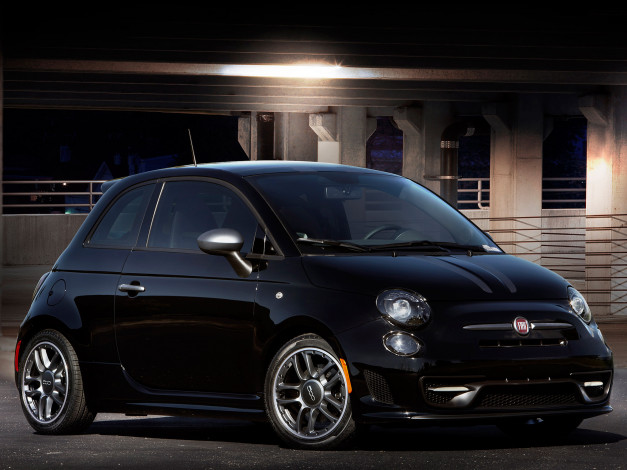 Обои картинки фото fiat 500 titanium concept 2011, автомобили, fiat, 2011, concept, titanium, 500