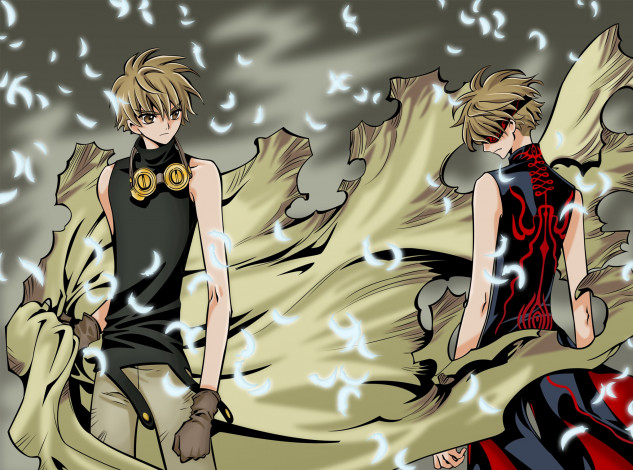 Обои картинки фото аниме, tsubasa reservoir chronicles, персонажи