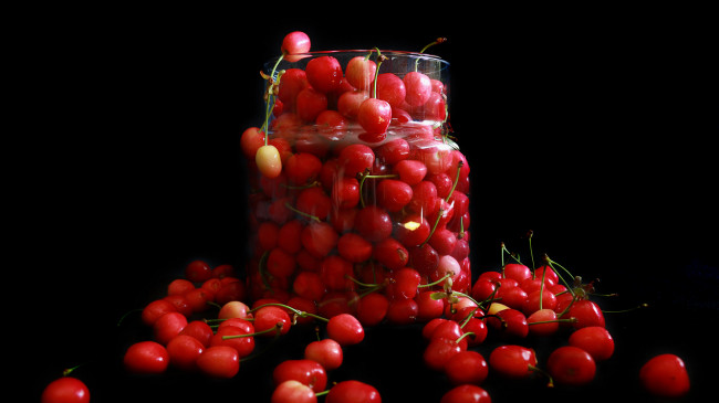 Обои картинки фото еда, вишня,  черешня