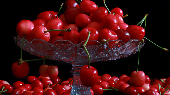 Обои картинки фото еда, вишня,  черешня