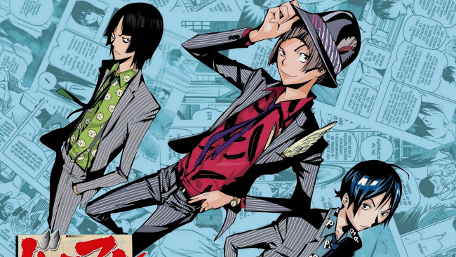Обои картинки фото аниме, bakuman, парни