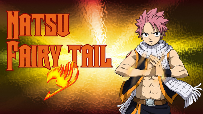 Обои картинки фото аниме, fairy tail, slayers, dragon, маг, огонь, дракон, salamander, natsu, волшебник, чародей, dragneel