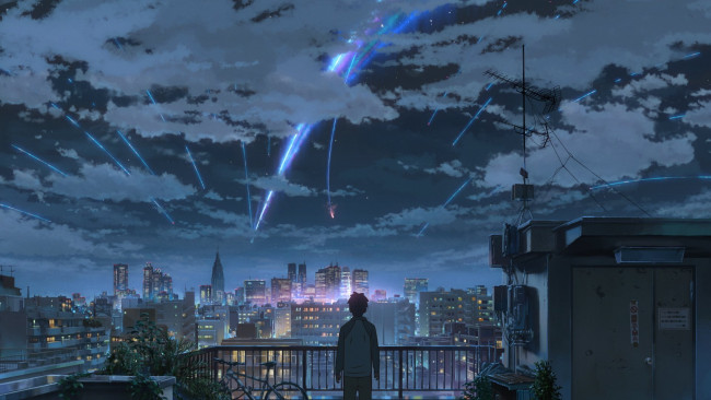 Обои картинки фото аниме, kimi no na wa, персонаж