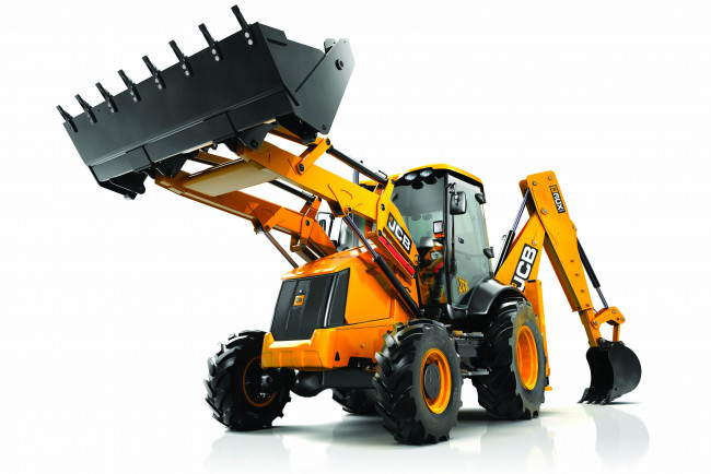 Обои картинки фото техника, фронтальные погрузчики, jcb, 3cx