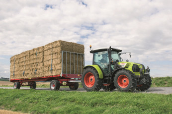 Картинка техника тракторы claas axion