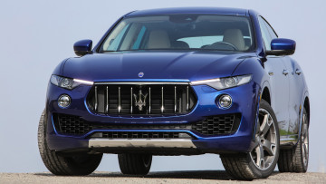 Картинка maserati+levante+2017 автомобили maserati синий 2017 levante