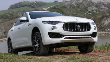Картинка maserati+levante+suv+2017 автомобили maserati белый 2017 suv levante