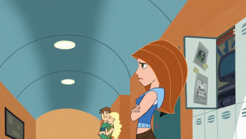 Картинка мультфильмы kim+possible kim possible