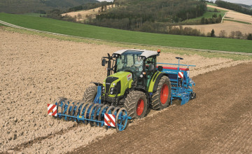Картинка техника тракторы claas axion