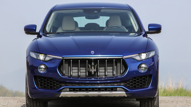 Обои картинки фото maserati levante 2017, автомобили, maserati, синий, 2017, levante