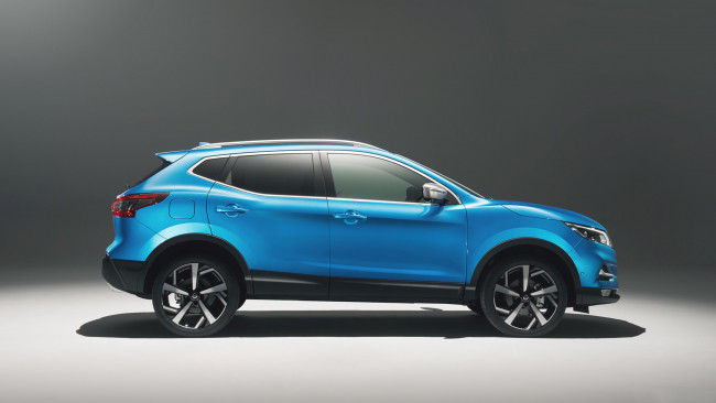 Обои картинки фото nissan qashqai 2017, автомобили, nissan, datsun, qashqai, 2017, голубой