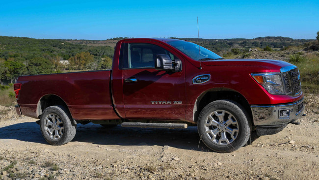 Обои картинки фото nissan titan xd single cab diesel 2017, автомобили, nissan, datsun, xd, titan, 2017, diesel, cab, single