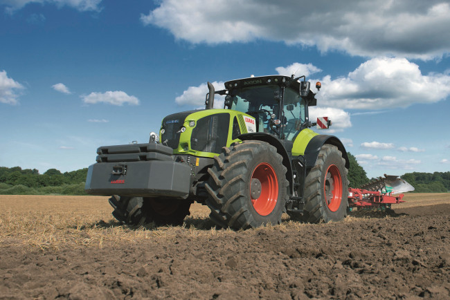 Обои картинки фото техника, тракторы, claas, axion