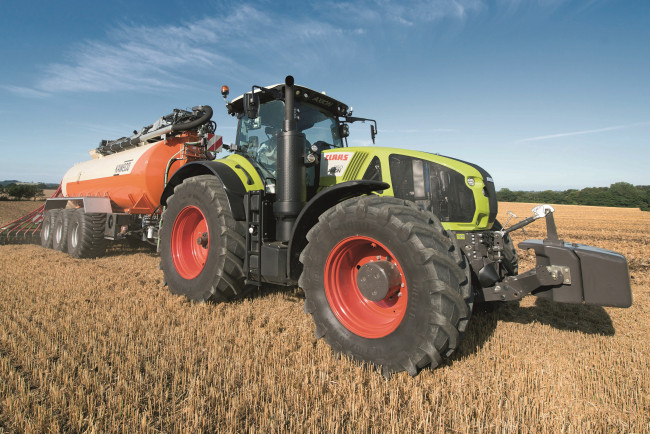 Обои картинки фото техника, тракторы, claas, axion