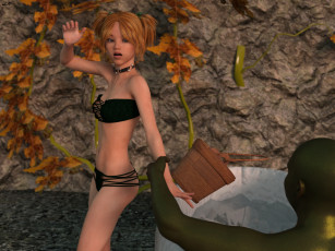 Картинка 3д+графика фантазия+ fantasy фон девушка взгляд