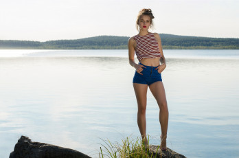 Картинка девушка девушки -unsort+ рыжеволосые+и+другие модель