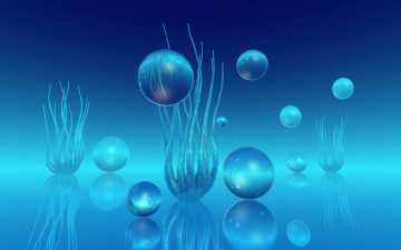 Картинка 3д+графика шары+ balls фон шары