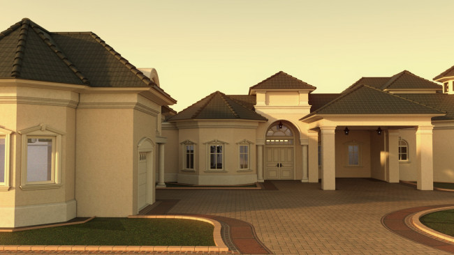 Обои картинки фото 3д графика, реализм , realism, фон, дом