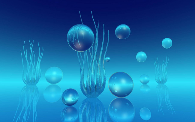 Обои картинки фото 3д графика, шары , balls, фон, шары