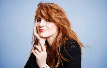 Картинка jessica+chastain девушки модель актриса девушка jessica chastain улыбка лицо взгляд поза волосы рыжая рыжеволосая красотка